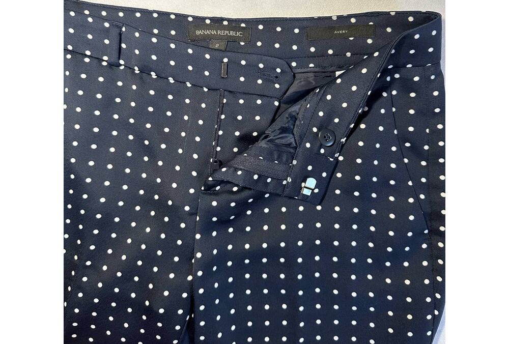 Banana Republic Polka A Dot Woman's Dress Pants Size 2